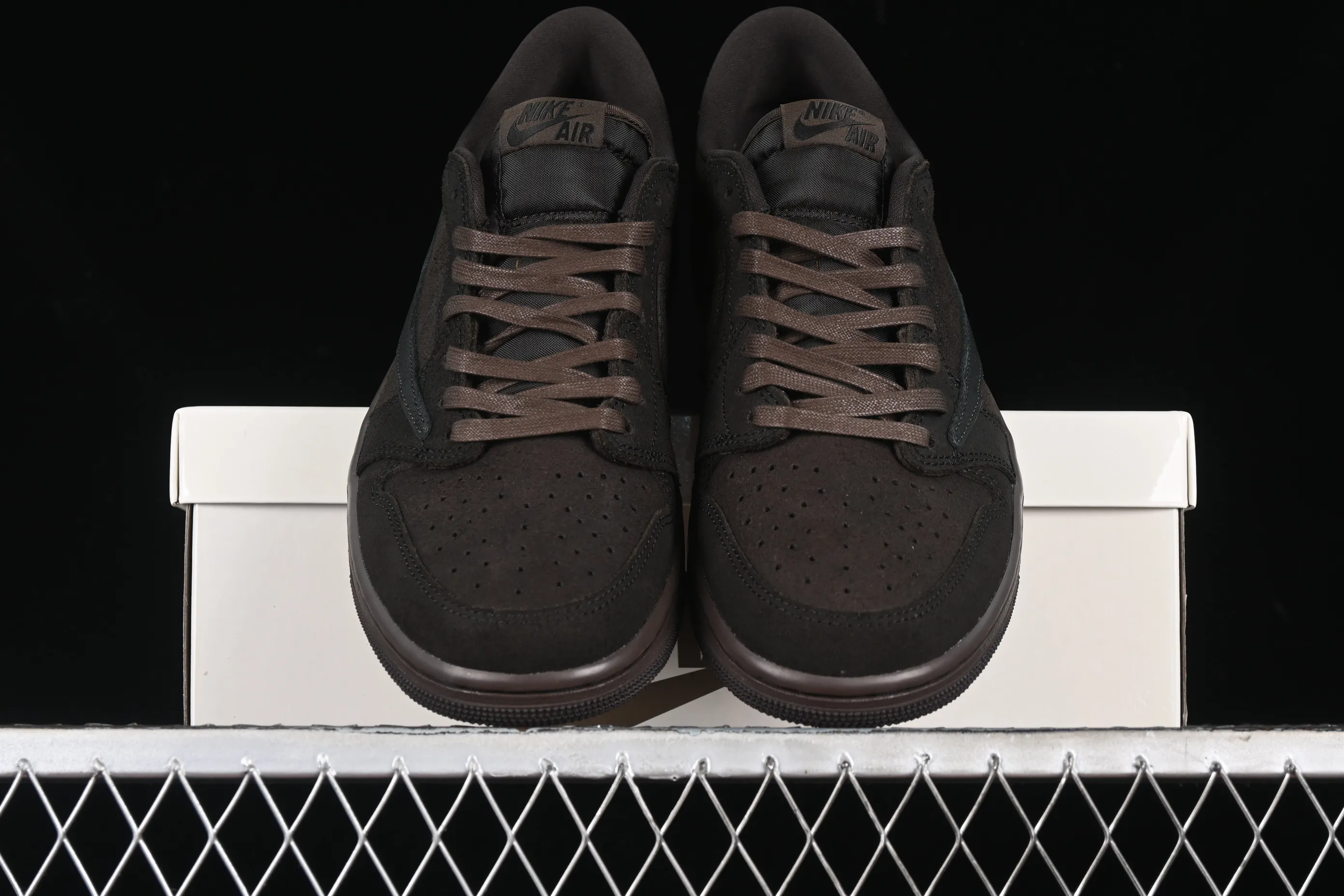 All categories Air Jordan Jordan series basketball shoes Air Jordan 1 Low LJR version Travis Scott x Air Jordan 1 Low OG AJ1 Joe 1 joint overhead hook DM7866-202